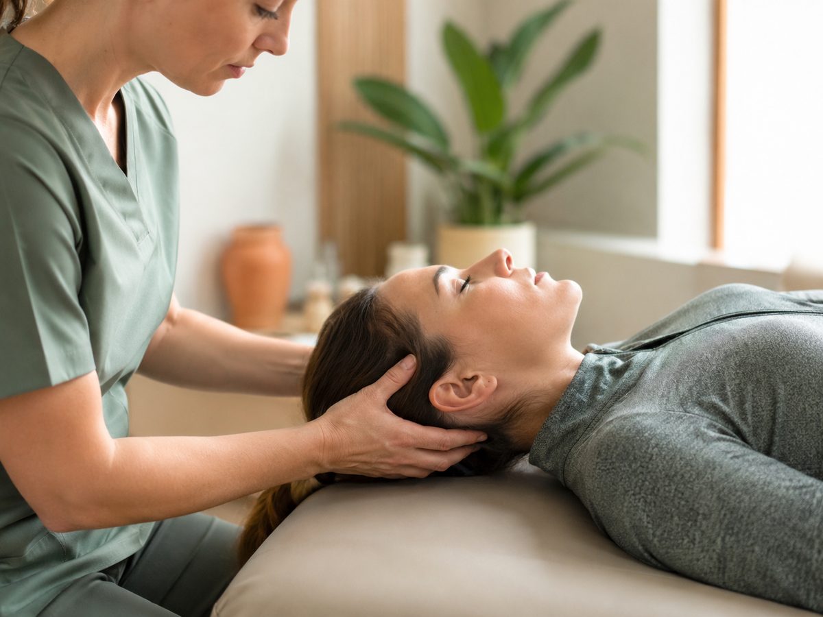 Tratamiento cervical para el dolor de cabeza en FisioSentis, Zaragoza